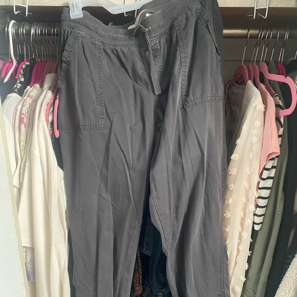 Grey casual joggers